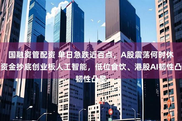 国融资管配资 单日急跌近百点，A股震荡何时休？资金抄底创业板人工智能，低位食饮、港股AI韧性凸显